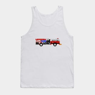 Fire Engine 3 Miami Dade Fire Rescue Tank Top